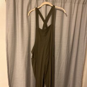 Olive green jumpsuit